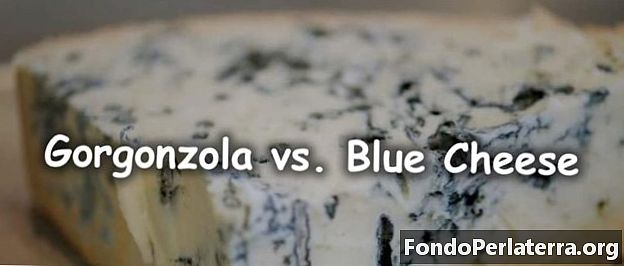 Gorgonzola so với phô mai xanh