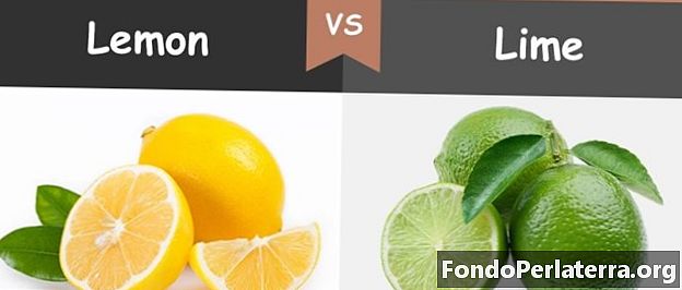 Citron vs citron vert