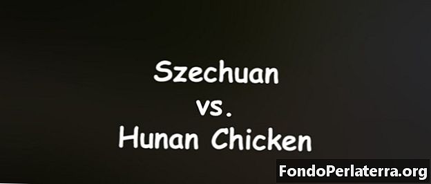 Szechuan vs. Hunan Chicken