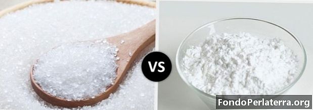 Zucchero bianco contro zucchero semolato