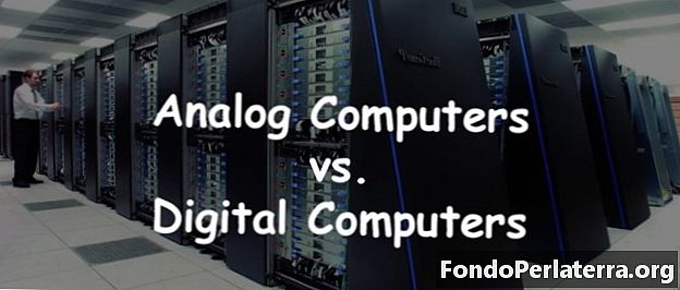 Analogové počítače vs. digitální počítače