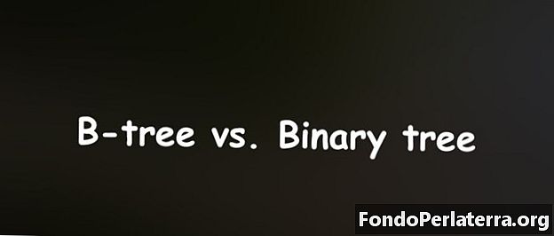 B-fa és bináris fa