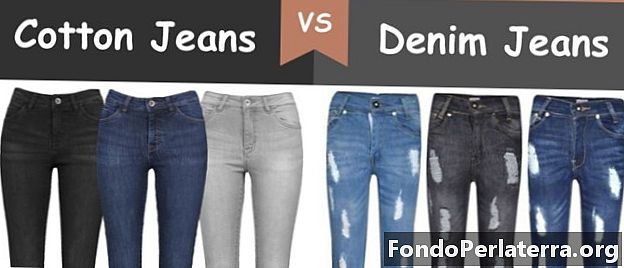 Cotton Jeans vs. Denim Jeans