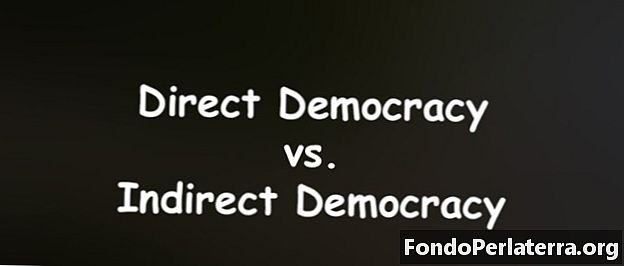 Democracia direta vs. democracia indireta