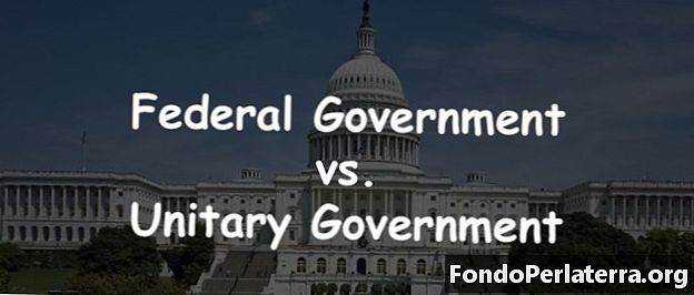Federální vláda vs. Unitární vláda