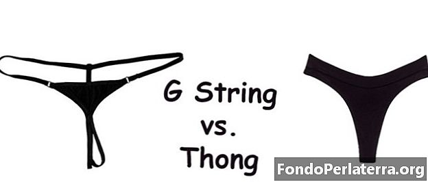 G String vs. Thong