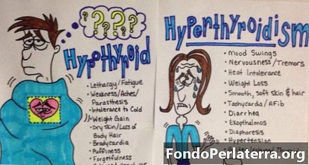 Hipotireoze vs hipertireoze