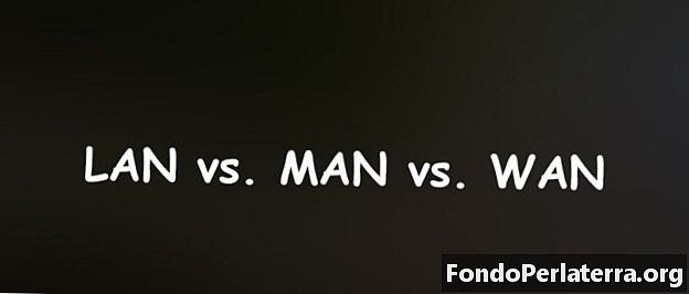 LAN vs. MAN protiv WAN