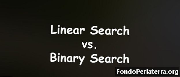 Lineært søk vs. binært søk