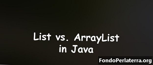 Liste vs. ArrayList i Java