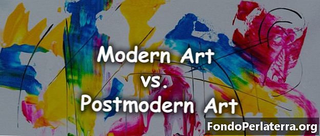 Nghệ thuật hiện đại so với nghệ thuật hậu hiện đại