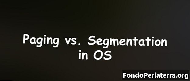 Personsökning kontra segmentering i operativsystem