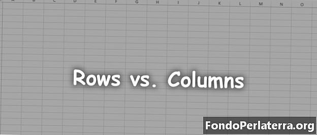 Files vs. columnes