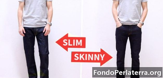 „Skinny“ ir „Slim“ džinsai