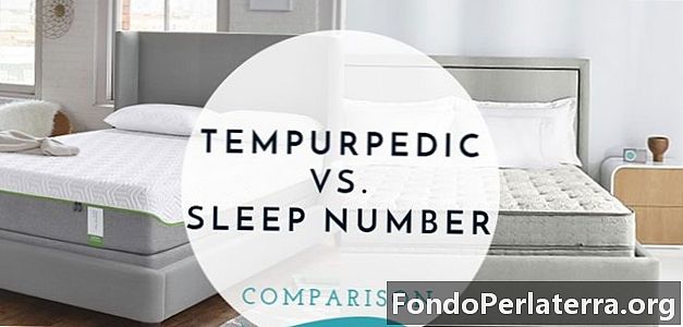 Številka spanja v primerjavi s Tempur-Pedic