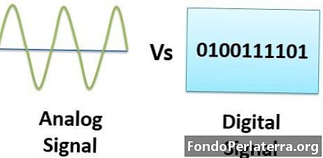 Diferencia entre señal analógica y digital