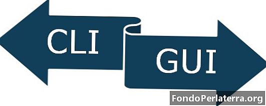 Diferencia entre CLI y GUI