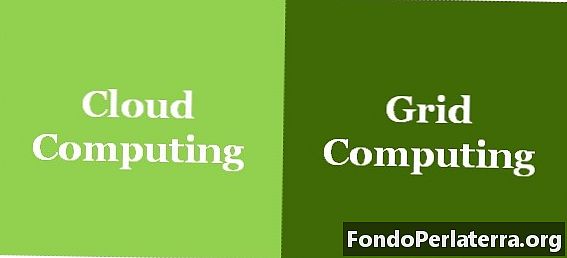 Skillnaden mellan Cloud computing och Grid computing