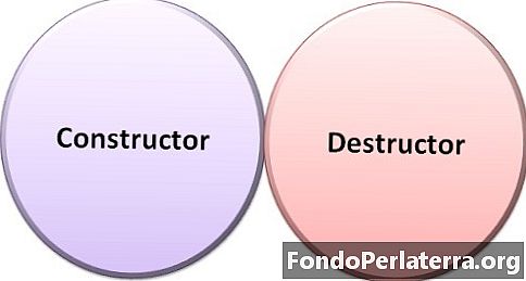 Differenza tra costruttore e distruttore