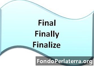 A Java, a Final, a Final és a Finalize közötti különbség