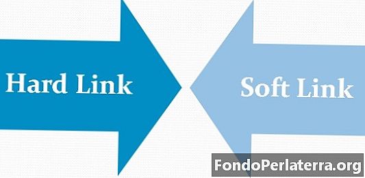 Diferența dintre legătura grea și soft link