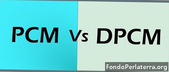 Skirtumas tarp PCM ir DPCM