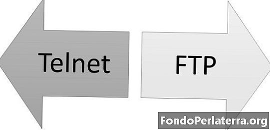 Skirtumas tarp „Telnet“ ir FTP