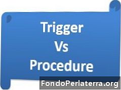 Forskel mellem trigger og procedure