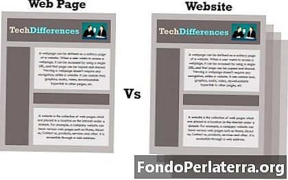 Skirtumas tarp tinklalapio ir svetainės