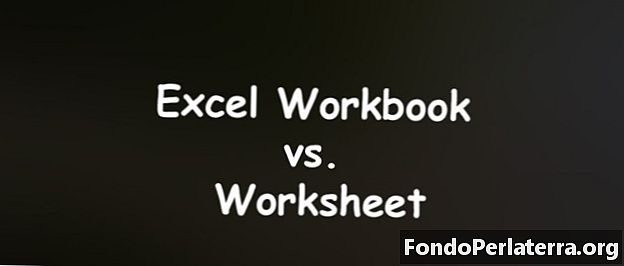 Excel radna knjiga u odnosu na radni list