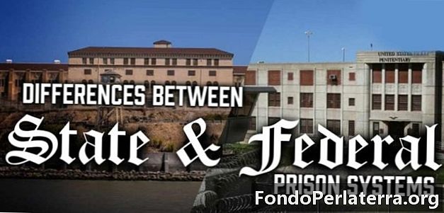 Federální věznice vs. státní věznice