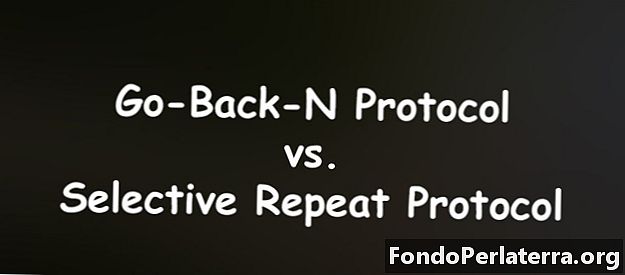 Go-Back-N-protokol vs. selektiv gentagelsesprotokol