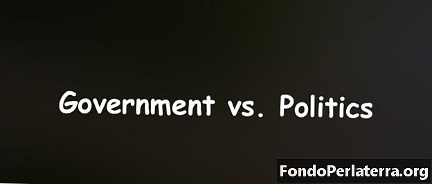 Govern vs. política