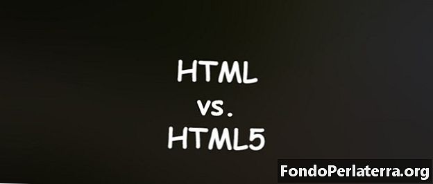 HTML వర్సెస్ HTML5