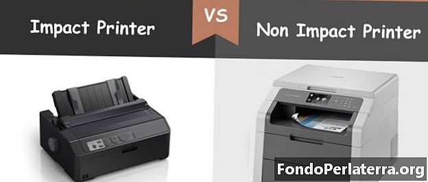 इम्पैक्ट प्रिंटर बनाम नॉन इम्पैक्ट प्रिंटर