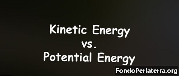אנרגיה קינטית לעומת אנרגיה פוטנציאלית