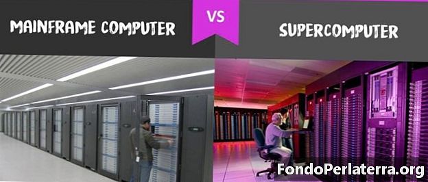 Mainframe Computer v primerjavi z superračunalnikom