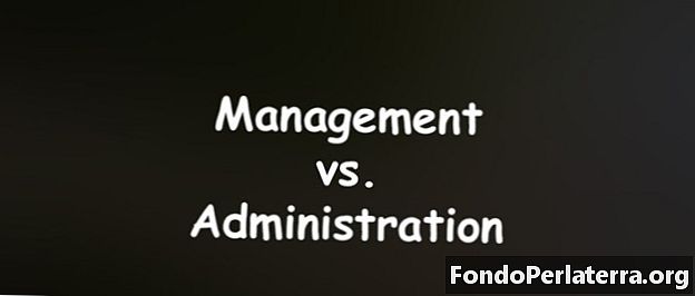 Management vs. Administration