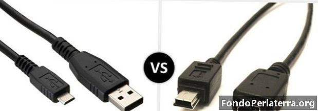 Микро USB срещу Mini USB