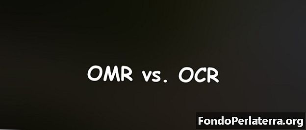 OMR срещу OCR