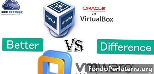 „VirtualBox“ ir „VMware“