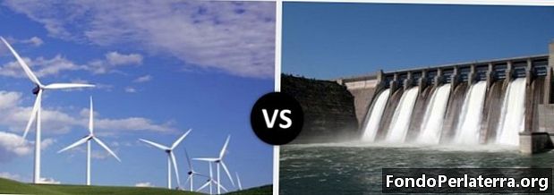 طاقة الرياح مقابل الطاقة الكهرومائية